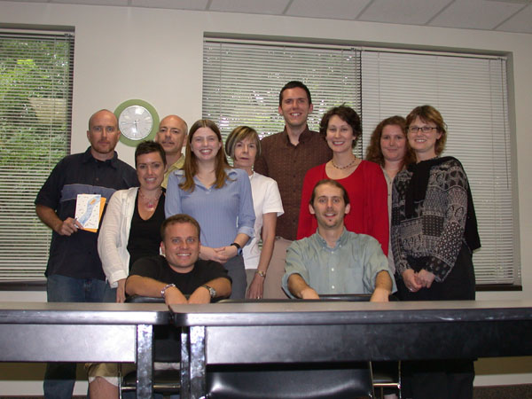 CELTA Group Picture with trainers Randy & Ronalda, Toronto, July 28, 2004